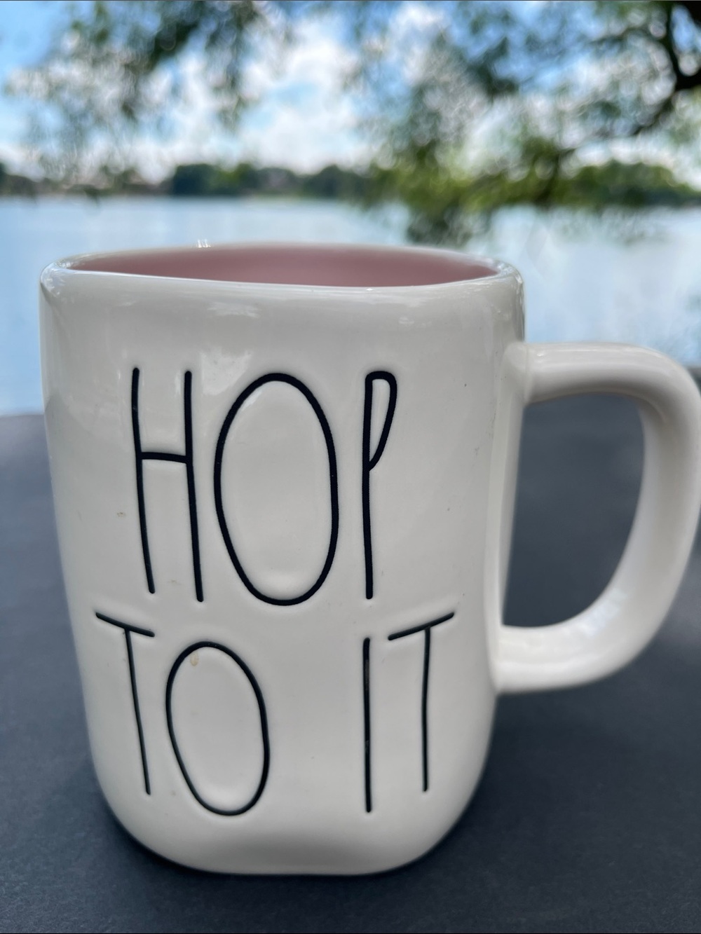 “Hop To It” Rae Dunn Mug